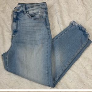 KanCan High Rise Distressed Jeans